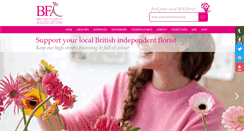 Desktop Screenshot of britishfloristassociation.org